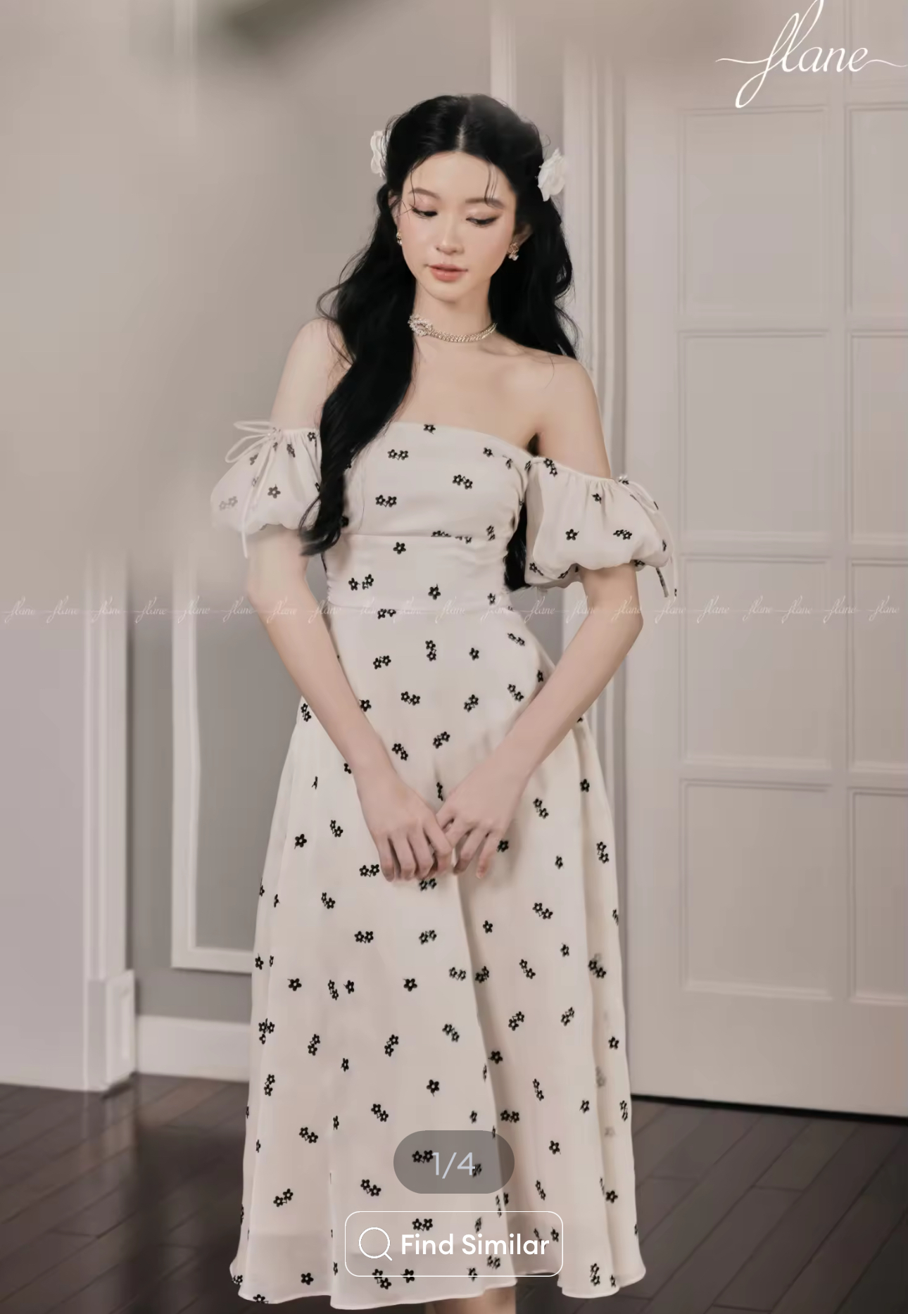 Váy hoa nhí thương hiệu Flane