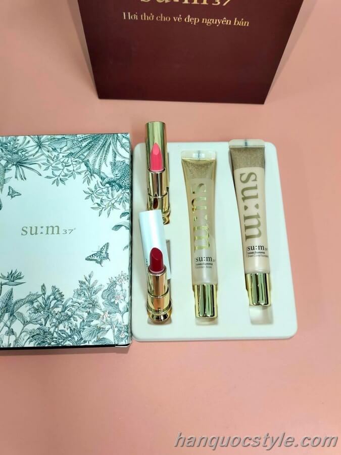 Bộ kem lót và kem nền Su:m37 Summa Losec Make Up Special Set