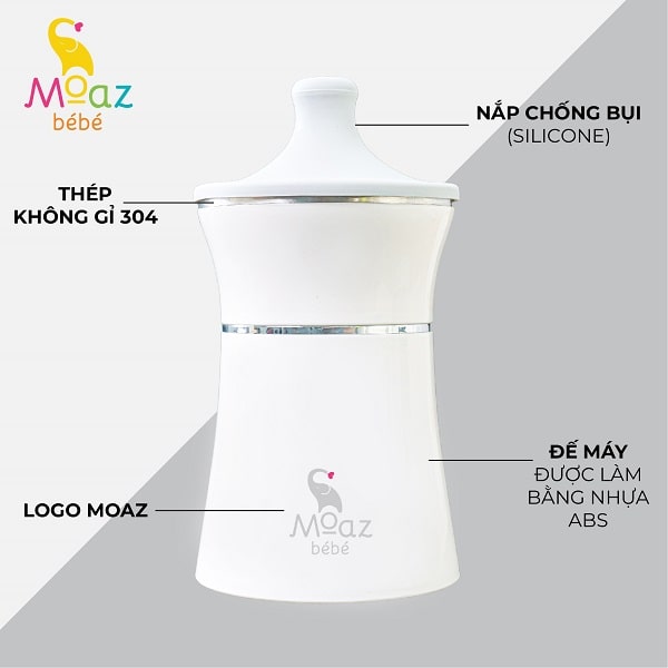 Máy hâm sữa Moaz BéBé di động không dây MB-041