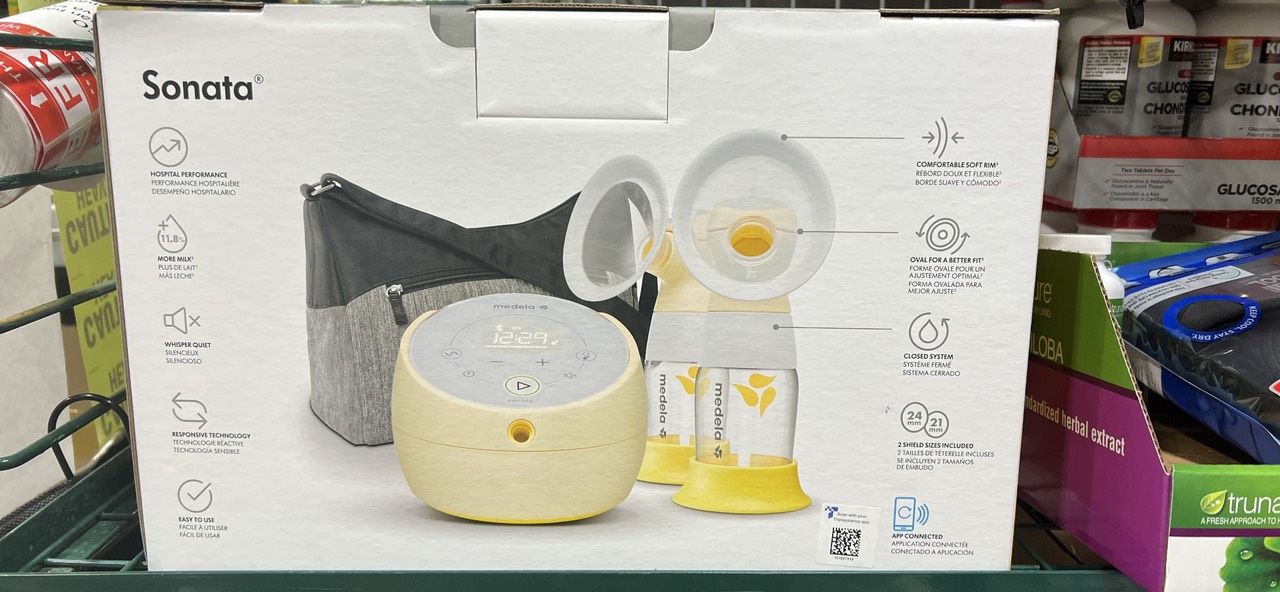 Máy hút sữa điện đôi Medela Sonata Flex, đủ phụ kiện