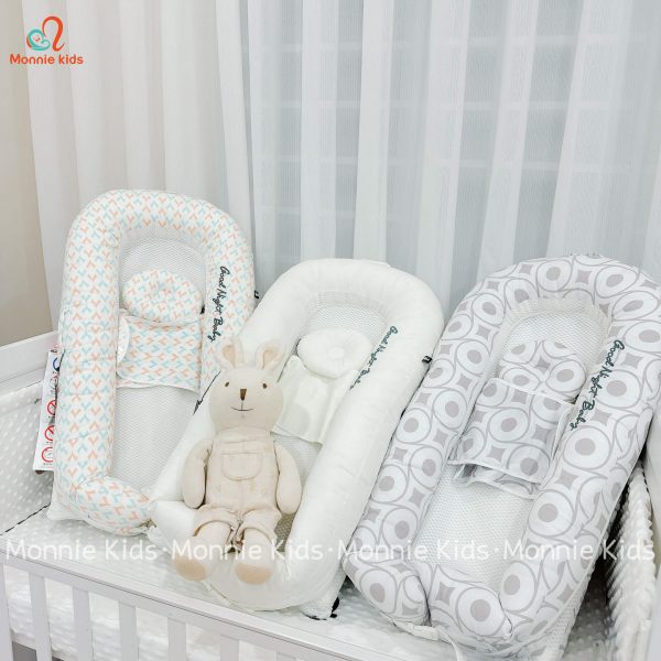 NÔI NGỦ CHUNG GIƯỜNG GOODNIGHT BABY MÀU TRẮNG