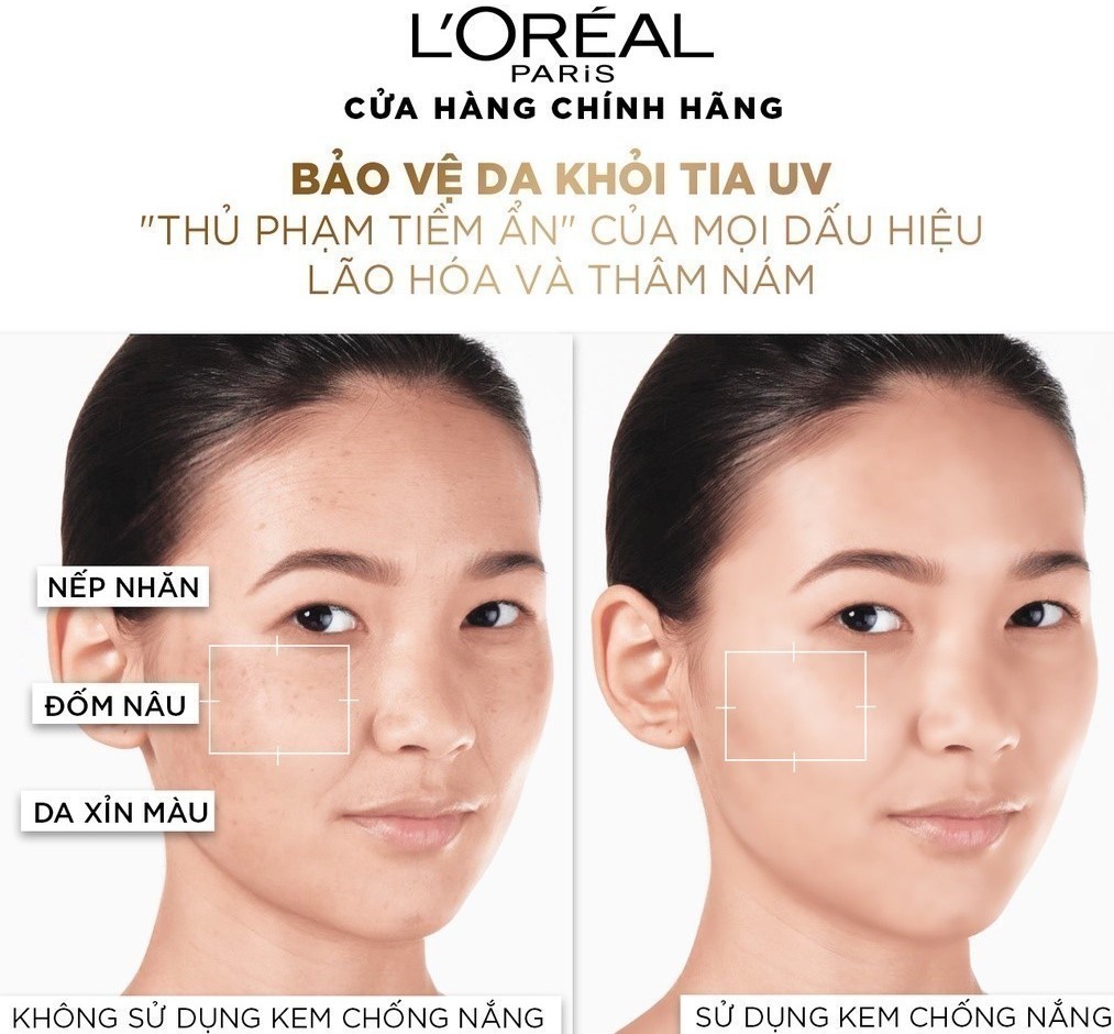Kem chống nắng x20 thoáng da mỏng nhẹ L'Oreal Paris UV Defender Serum 50ml SPF 50++