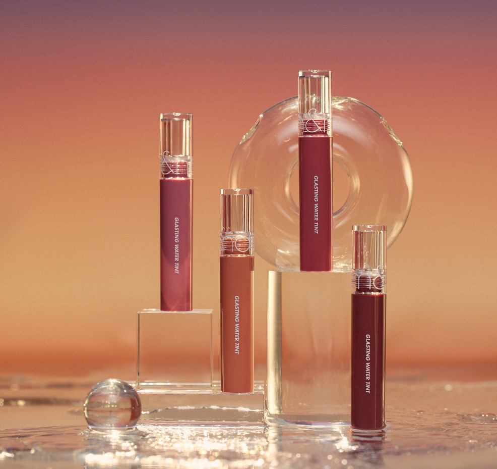 Son tint nước siêu lì, lâu trôi Hàn Quốc Romand Glasting Water Tint 4g