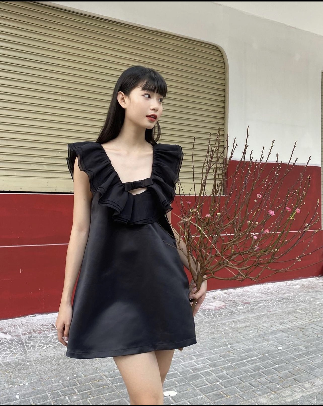 Đầm phối bèo thương hiệu Dottie