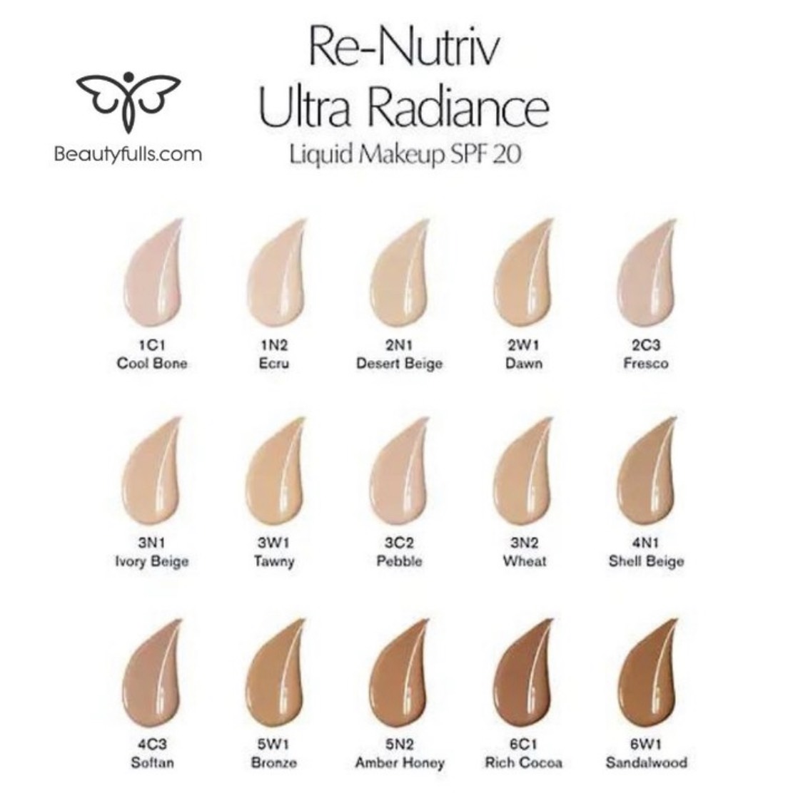 Kem nền Estee Lauder Re-Nutriv Ultra Radiance Liquid Makeup SPF20/PA+++ 30ml