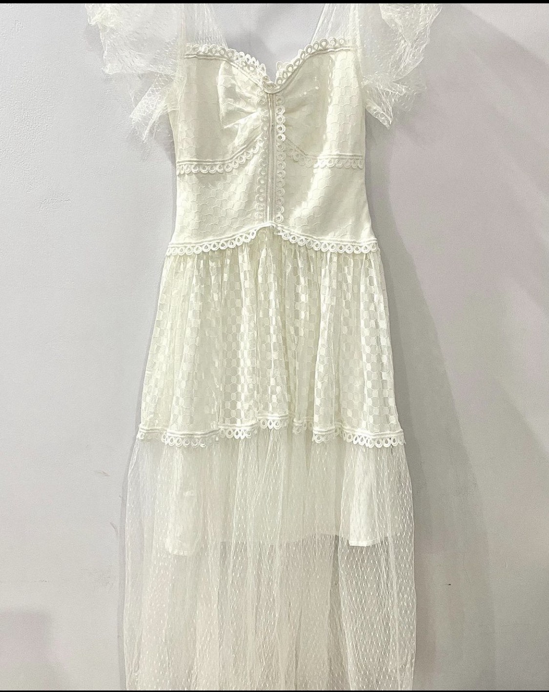 Đầm ren xòe thương hiệu SÒ VINTAGE