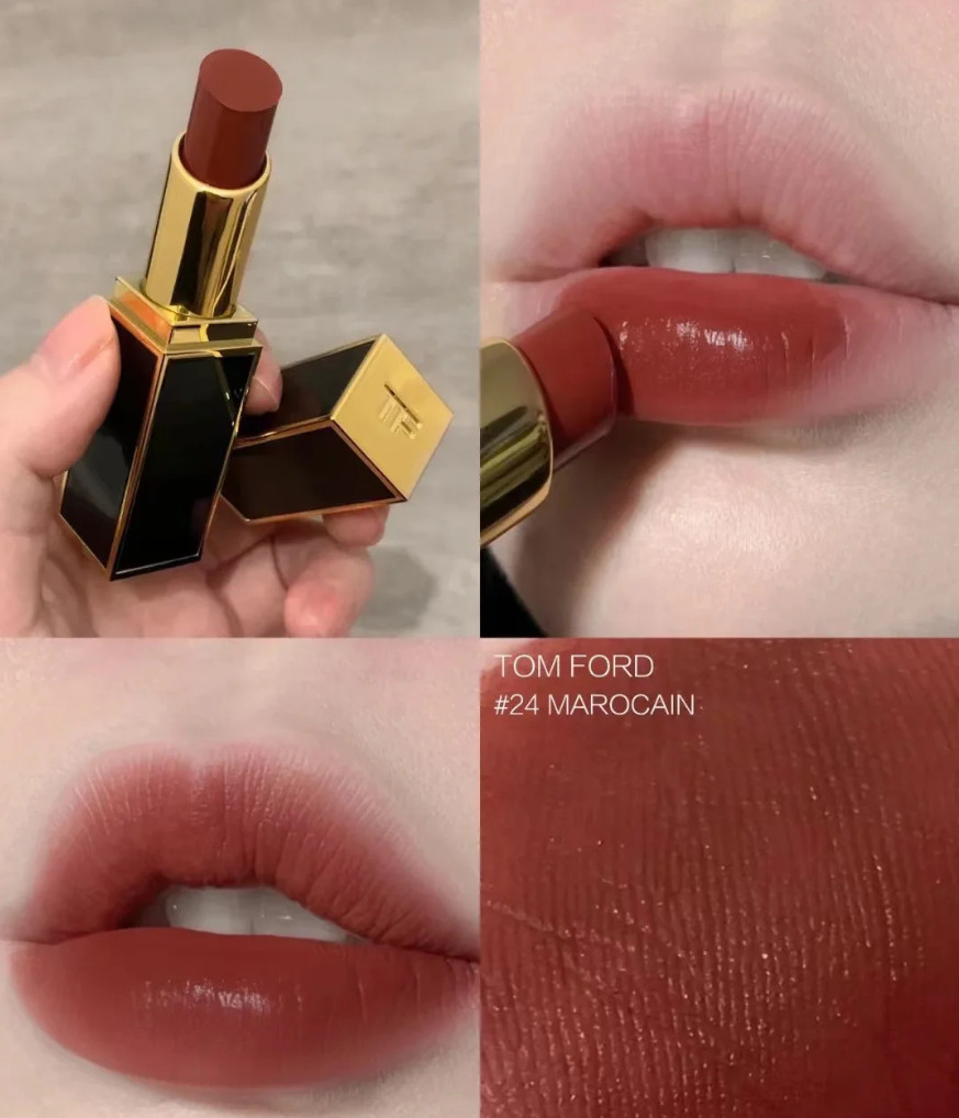 Son Tom Ford 24 Marocain Màu Đỏ Đất Trầm Ấm
