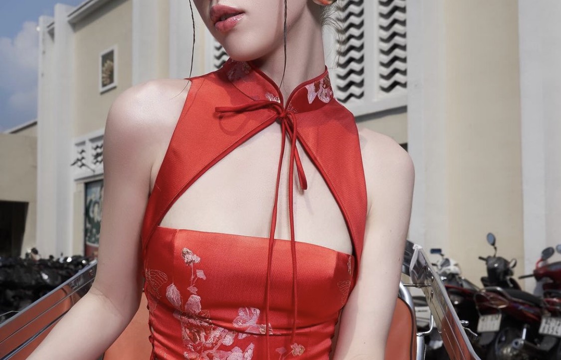 Set áo dài và quần thương hiệu CEM