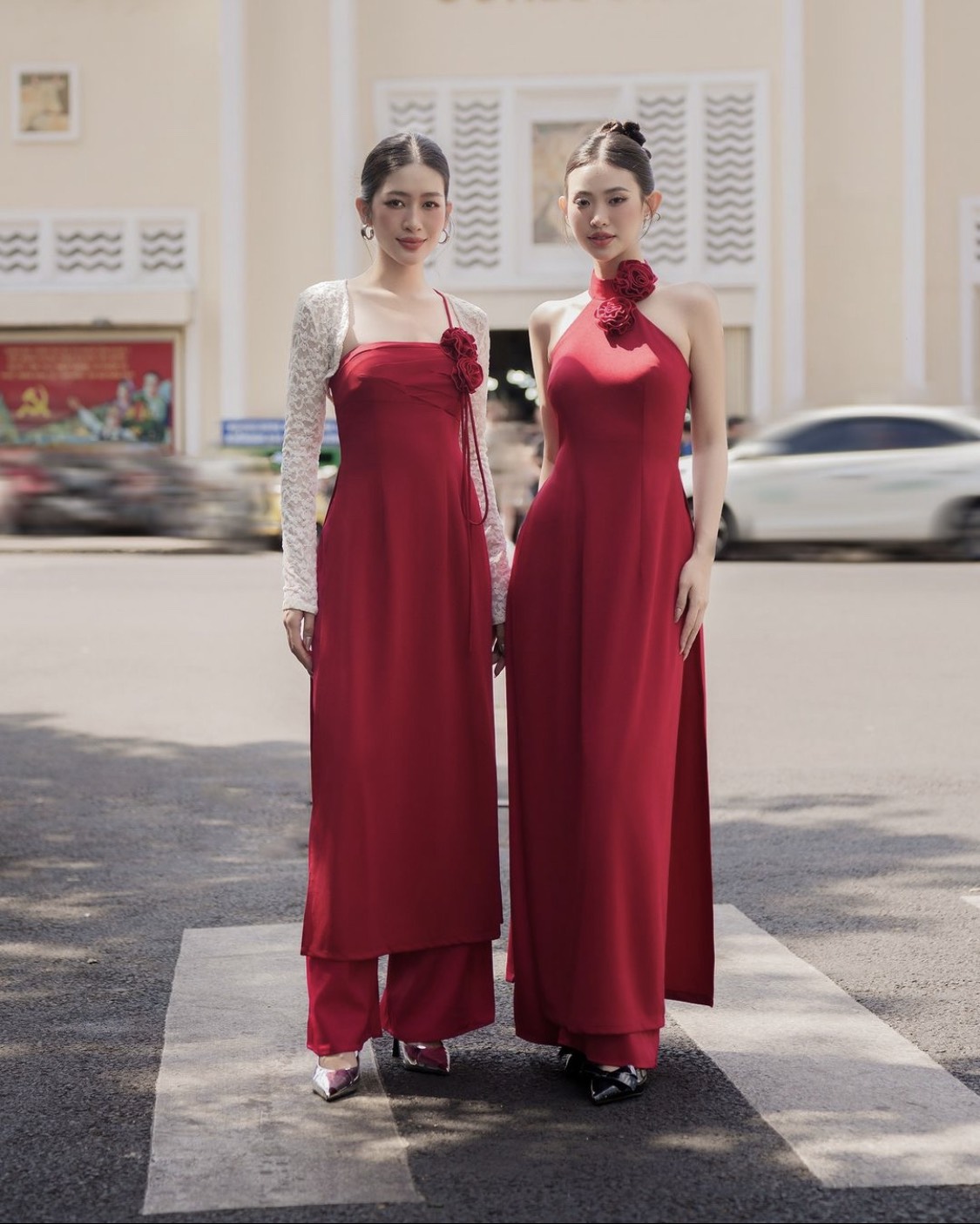 Set áo dài và quần thương hiệu RECHIC