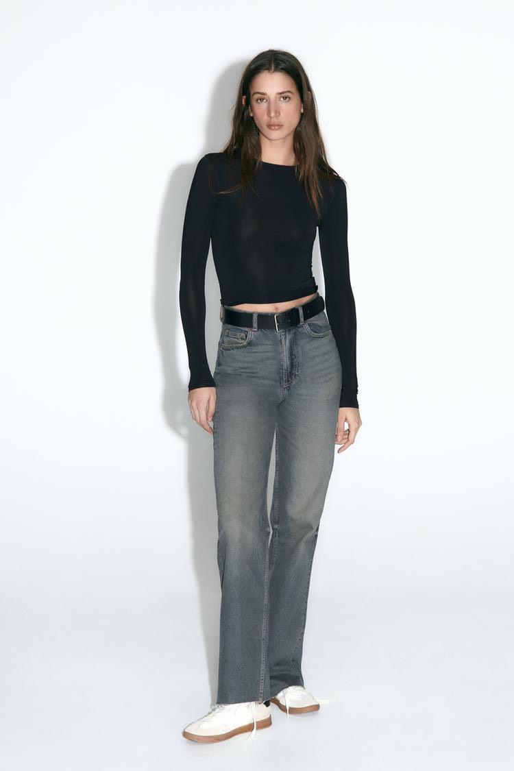 Áo thun dài tay thương hiệu ZARA