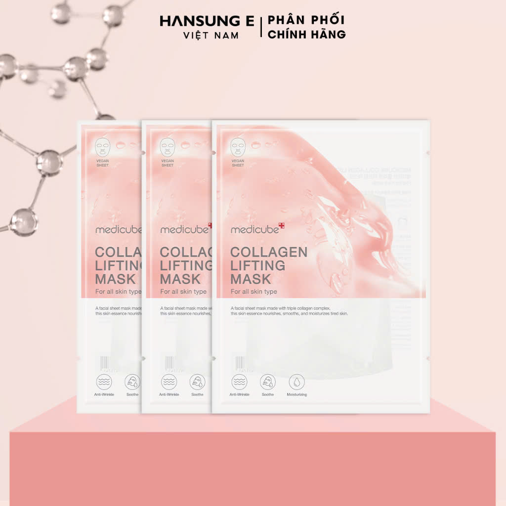 Set 3 Mặt nạ medicube collagen