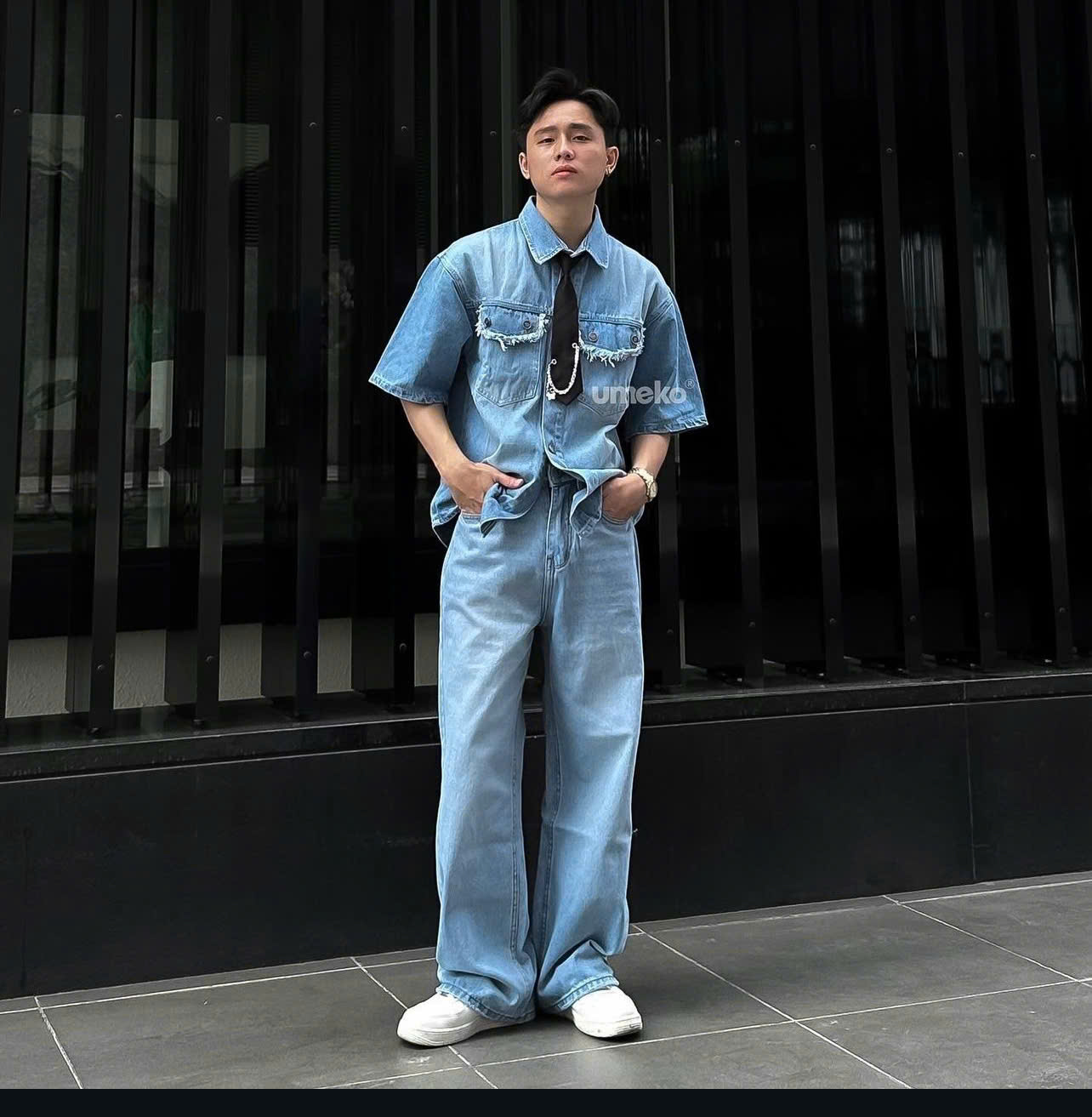 Áo jean thương hiệu UMEKO