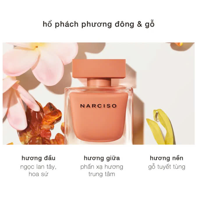 Nước Hoa nữ Narciso Rodriguez Narciso Eau De Parfum Ambrée 30ml