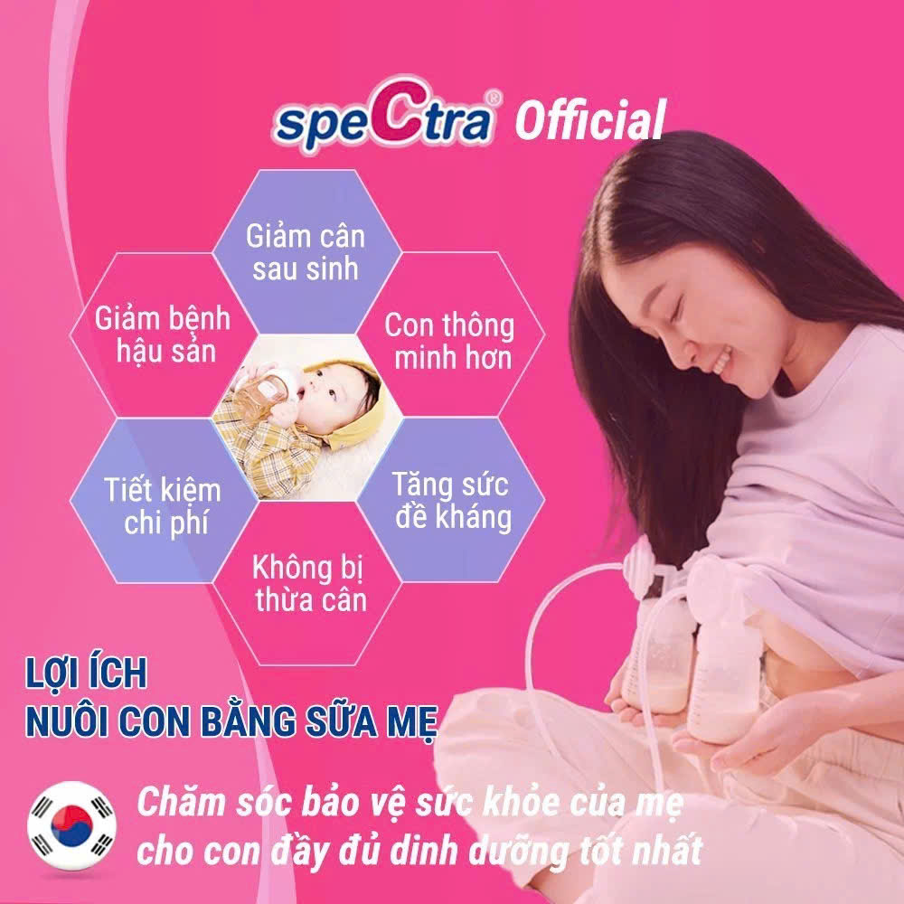 Máy hút sữa Spectra 9+ thương hiệu Spectra