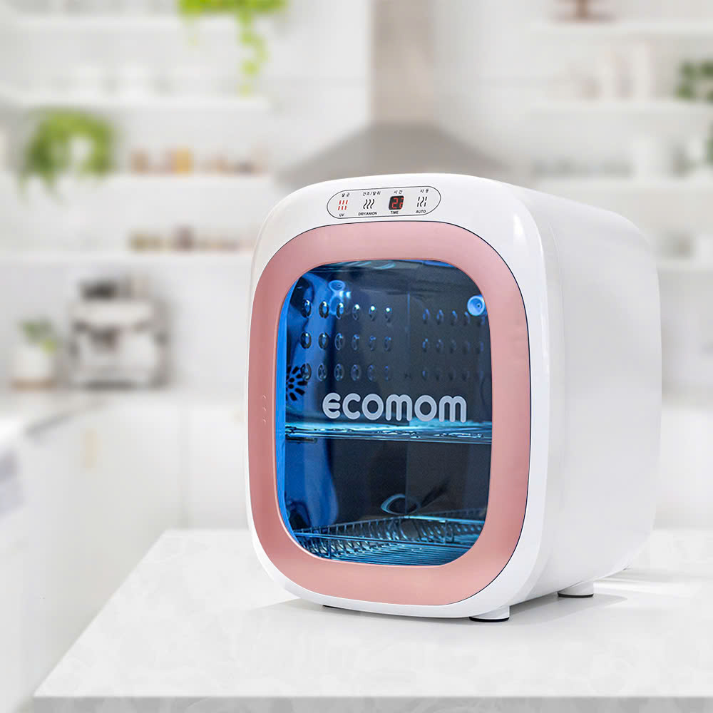 Máy tiệt trùng sấy khô khử mùi bằng tia UV Ecomom ECO-22 Plus - Màu kem
