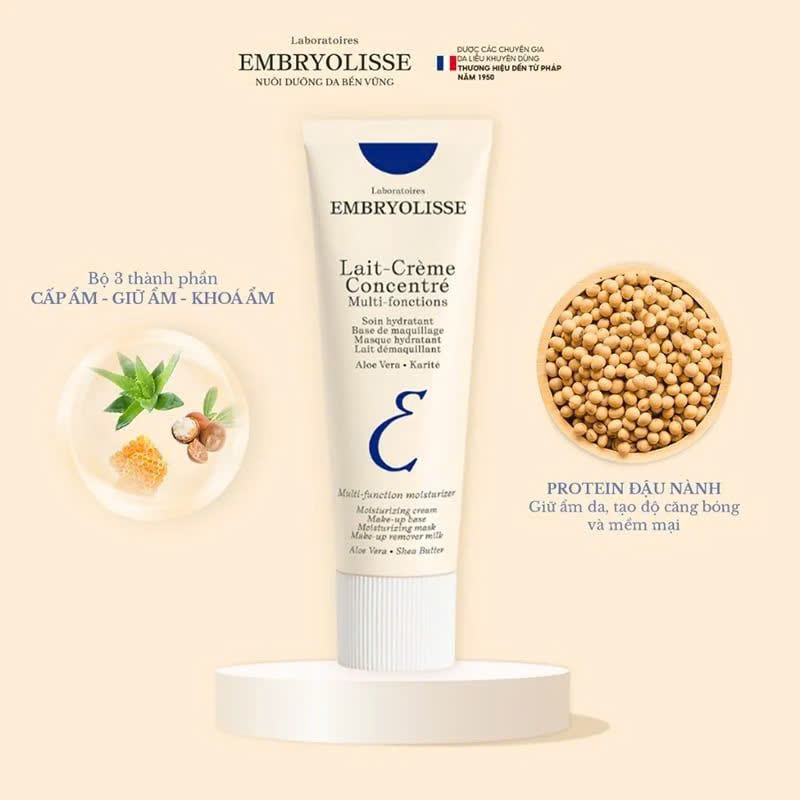 Kem Dưỡng Ẩm Phục Hồi Da Embryolisse Lait Creme 30ml