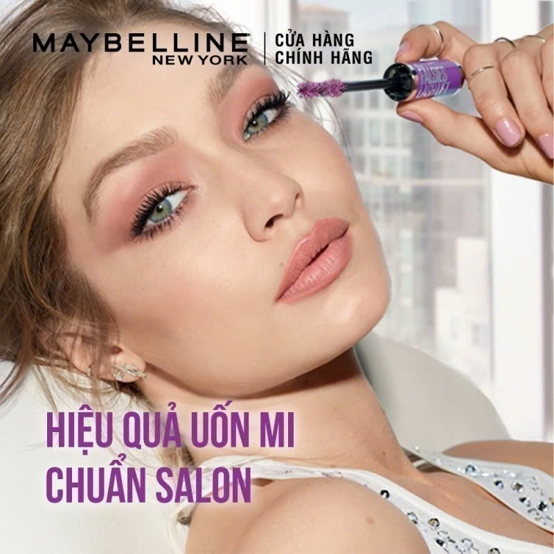 Mascara Uốn Mi, Nâng Mi và Làm Dày Mi Maybelline New York Falsies Lash Lift 8.6m