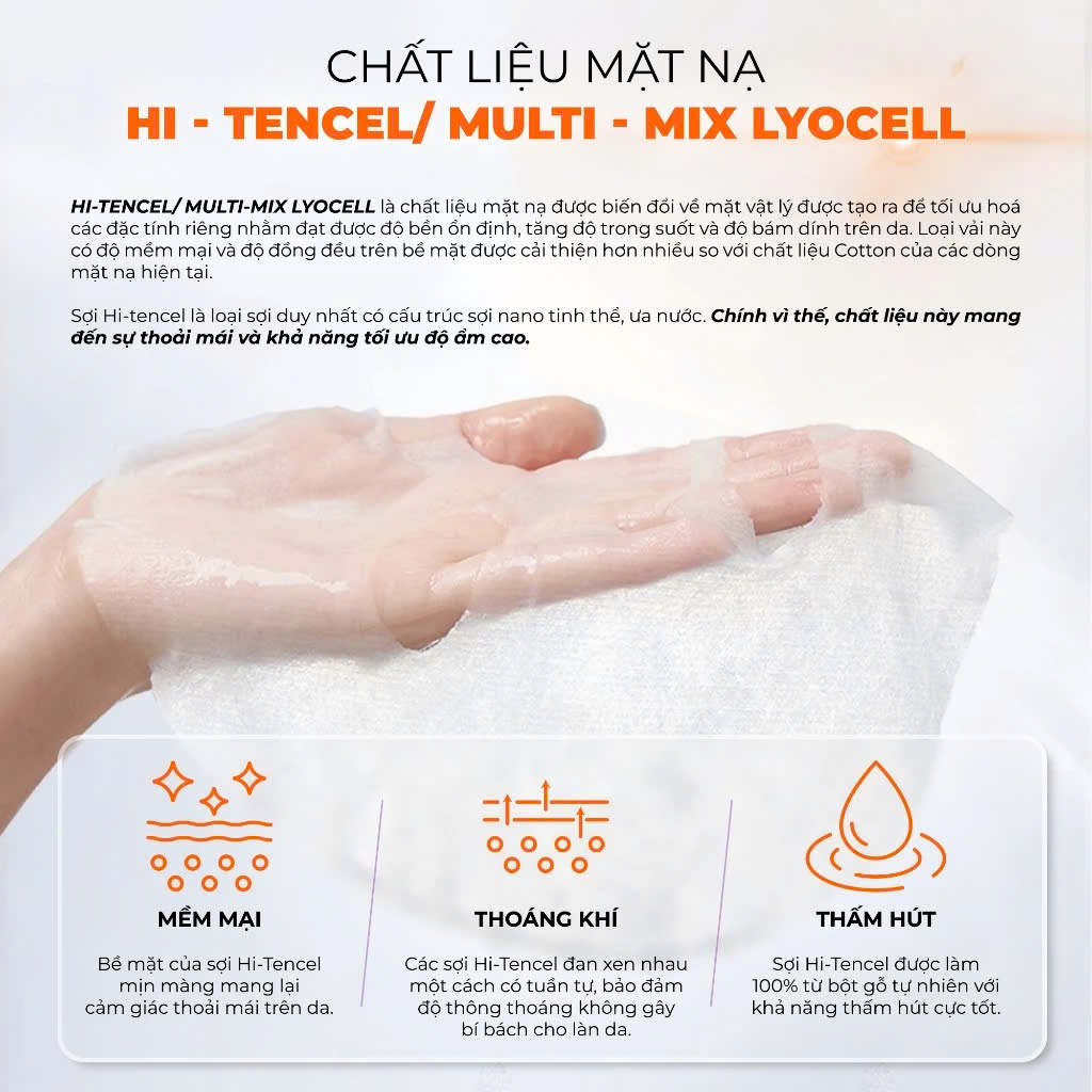 Combo 5 Mặt Nạ Phục Hồi, Làm Dịu Da BNBG Placenta Relaxing Skin Booster Mask 30ml