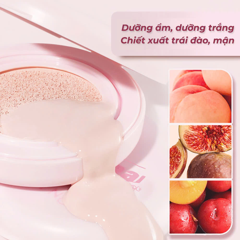 Cushion Kiềm Dầu, Nâng Tone IPKN Personnal Tone Cover /15g
