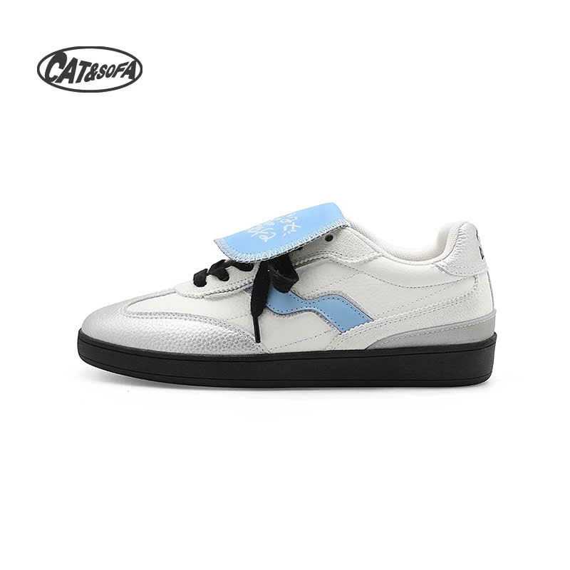 Giày Cat & Sofa Samba Retro Shoes Silver