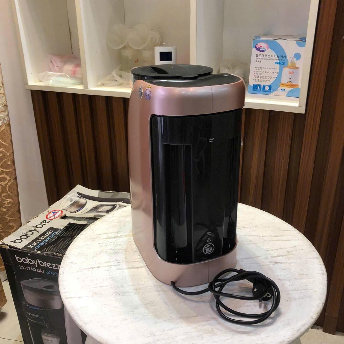 Máy pha sữa Baby Brezza Formula Pro Advanced, Rose Gold / Black