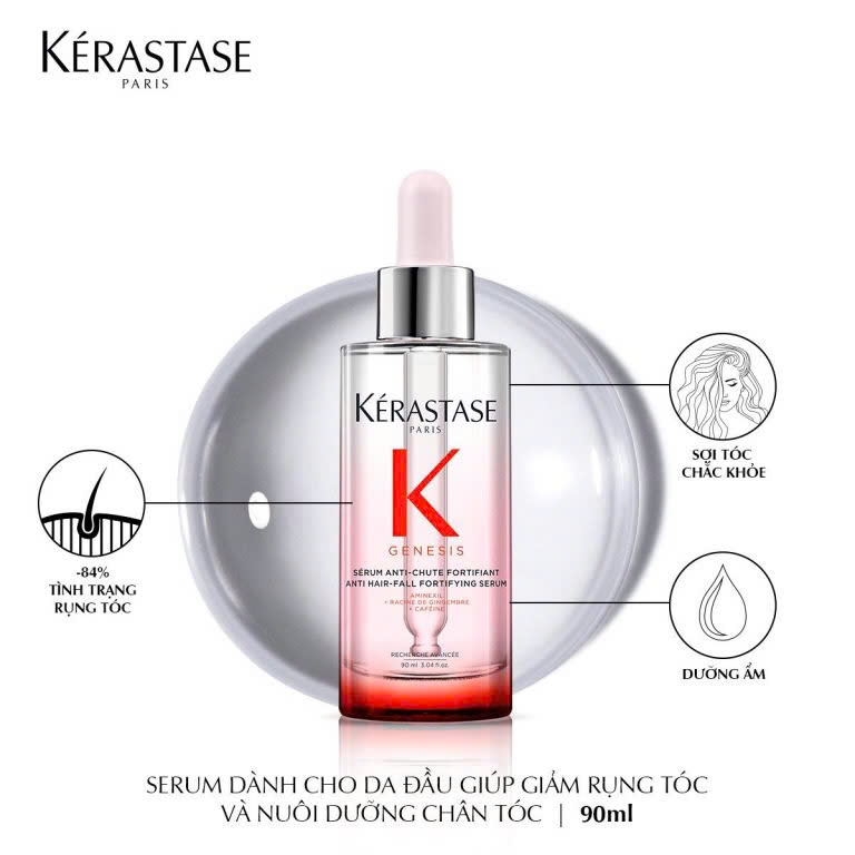 Serum chăm sóc tóc gãy rụng Kérastase Genesis Anti Chute Fortifiant 90ml