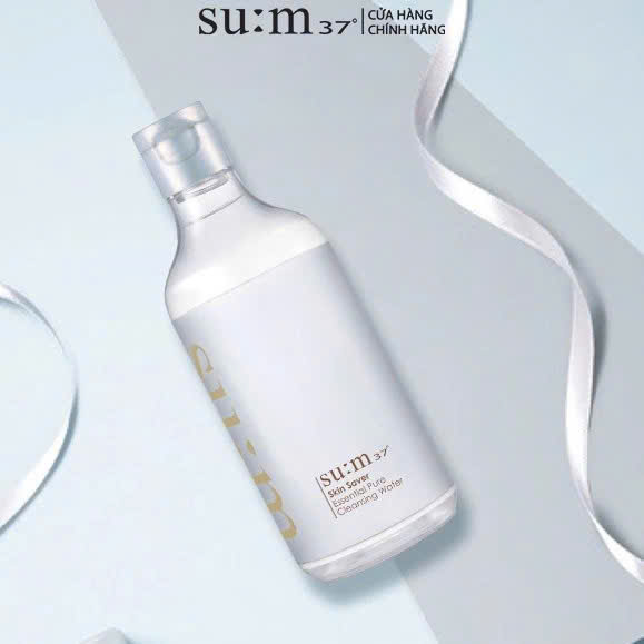Nước tẩy trang su:m37 Skin Saver Essential Pure Cleansing Water 100ml