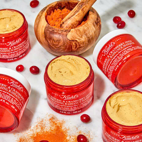 Mặt Nạ Nghệ Việt Quất Kiehl's Tumeric & Cranberry Seed Energizing Radiance Masque 28ml