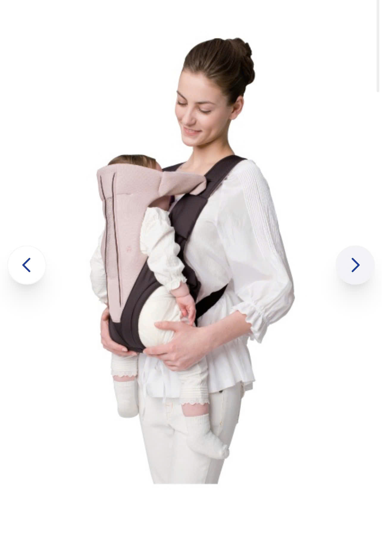Địu Combi Ninna 4 tư thế sử dụng từ sơ sinh đến lớn