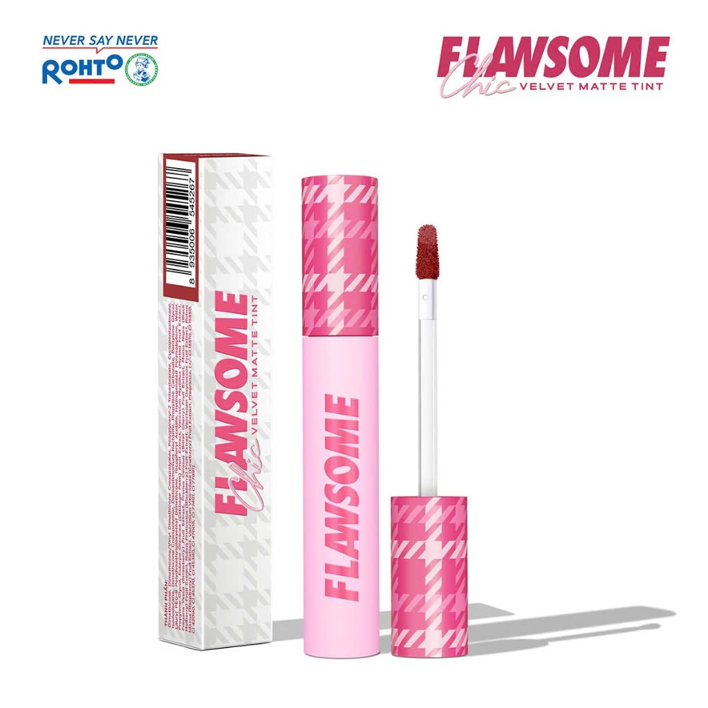 Son kem lì mịn nhẹ như nhung Flawsome Chic Velvet Matte Tint 3g