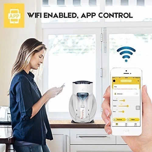Máy pha sữa cho bé Burabi Plus wifi