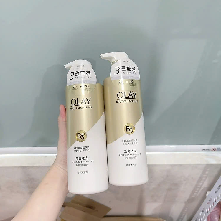 Sữa tắm OLAY B3+ Vitamin C trắng da 500ml