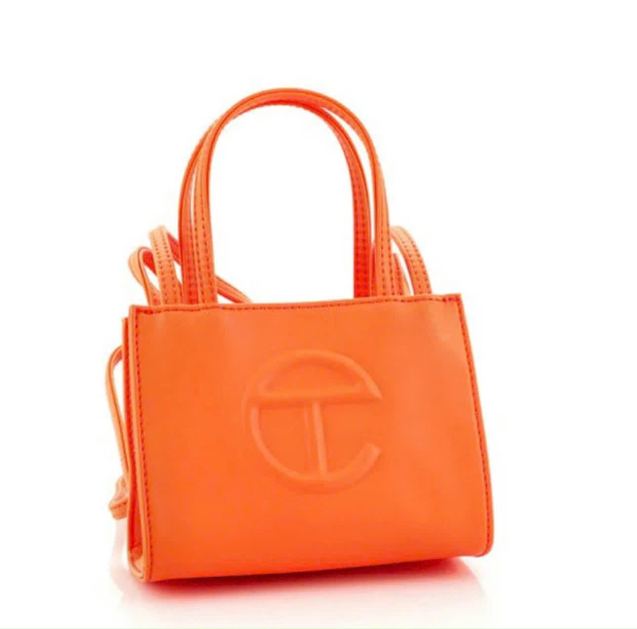 Túi Xách Telfar Shopping Bag Orange Màu Cam