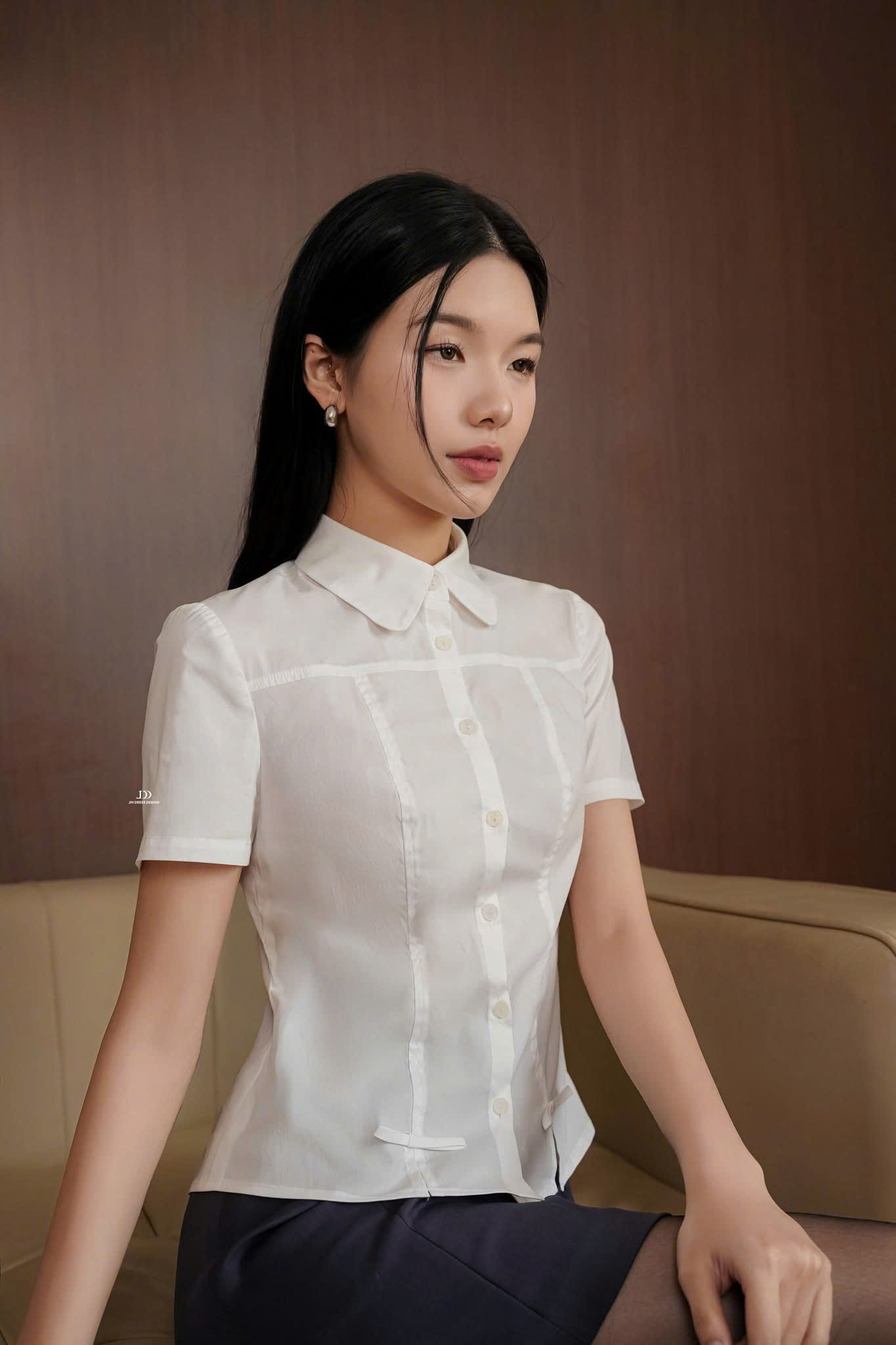Áo sơ mi nữ sinh thương hiệu JM Design