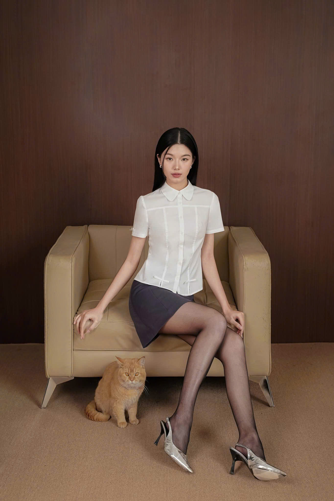 Áo sơ mi nữ sinh thương hiệu JM Design