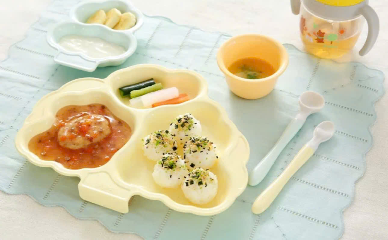 Bộ Ăn Dặm Kippoi 6 Chi Tiết Thương Hiệu Pigoen