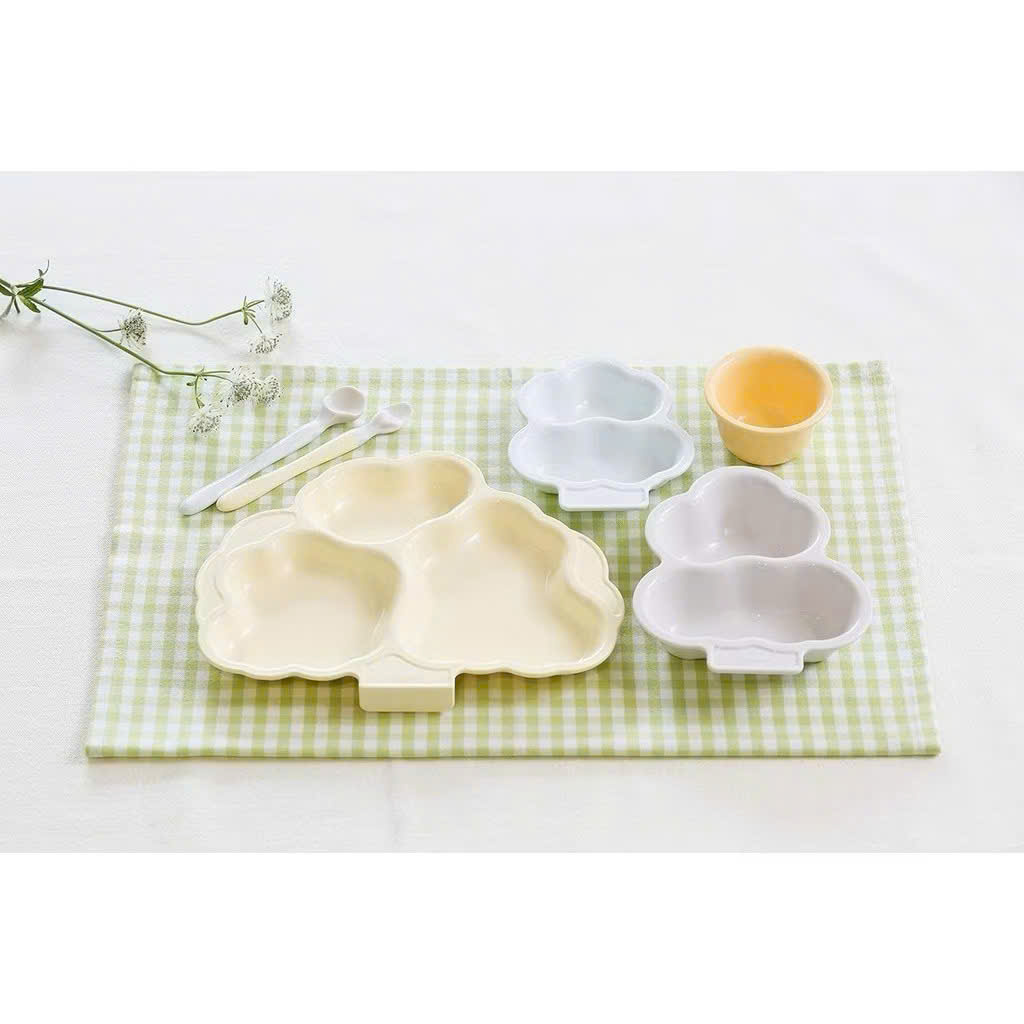 Bộ Ăn Dặm Kippoi 6 Chi Tiết Thương Hiệu Pigoen