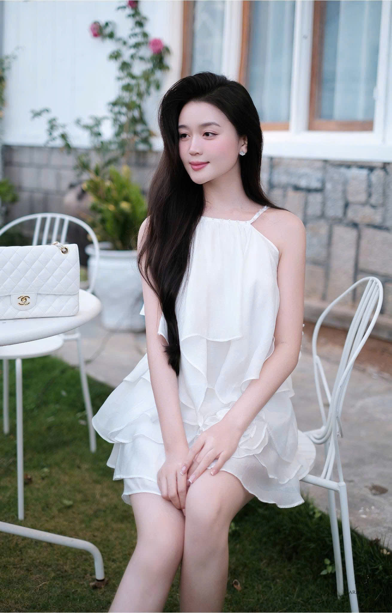 Set Voan Trắng Thương Hiệu Ara