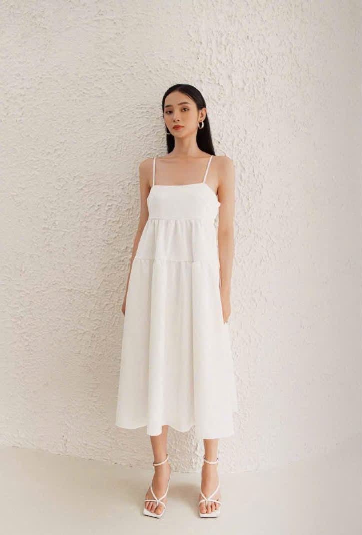 Váy Babydoll Hai DâyThương Hiệu Edini