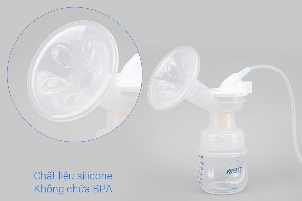Máy hút sữa điện đôi Philip Avent hoa tuyết