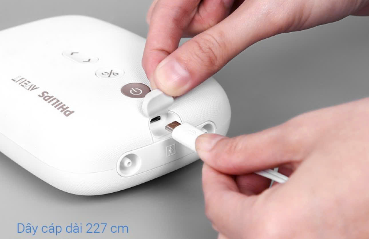 Máy hút sữa điện đôi Eureka Plus Philips Avent SCF394.11