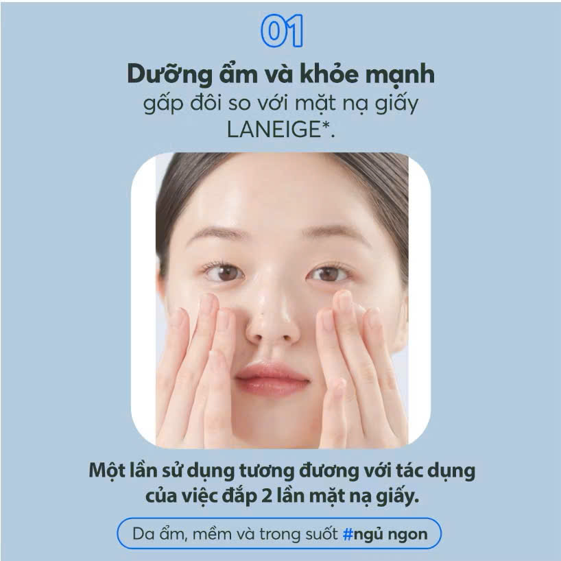 Mặt Nạ Ngủ Laneige Water Sleeping Mask EX 70ml Dưỡng Ẩm Bảo Vệ Da