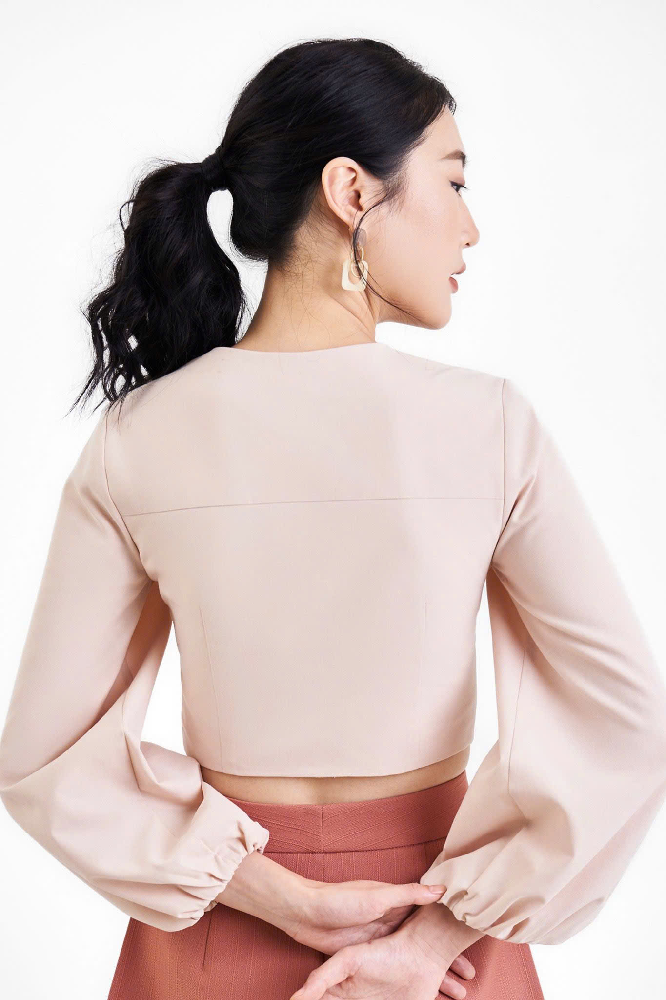 Áo Croptop Kiểu Thương Hiệu MARC