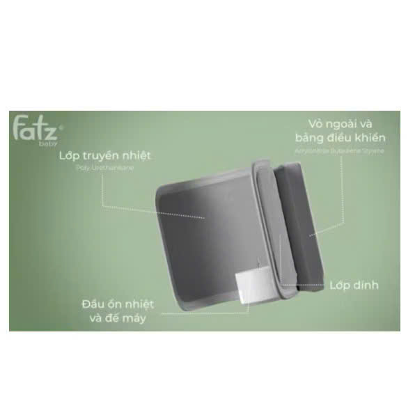 Máy Hâm Sữa Cầm Tay Không Dây FATZ BABY READY 4 (Còn BH 3 tháng)