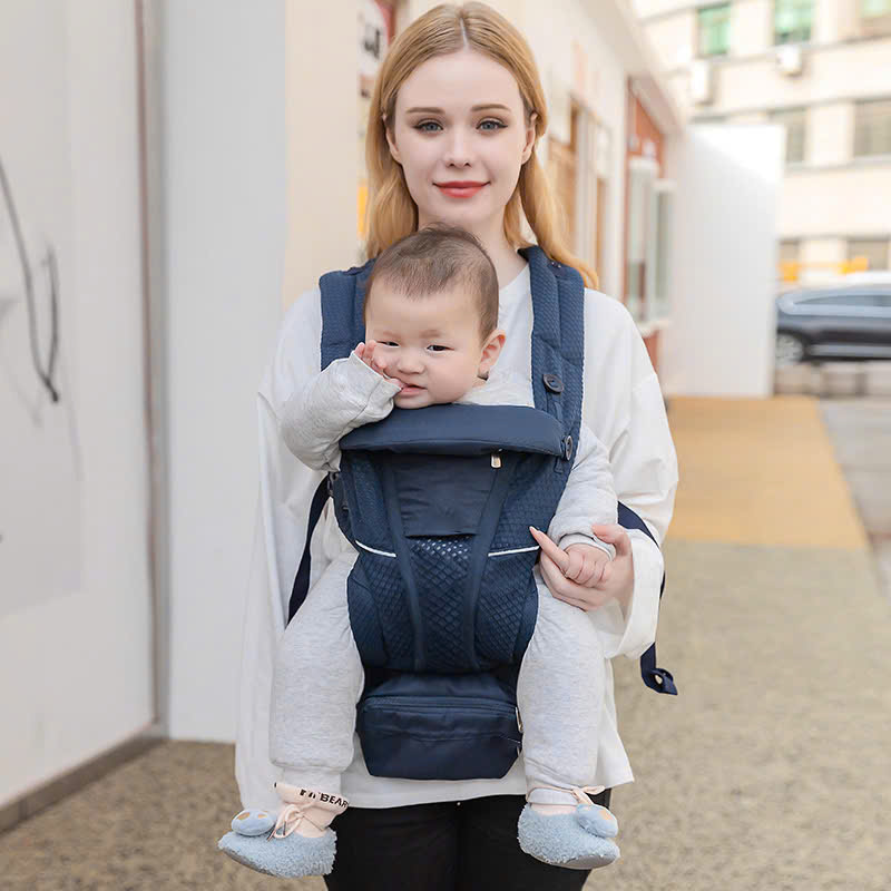 Địu em bé trợ lực địu em bé 4 tư thế Omni Breeze Baby Carrier
