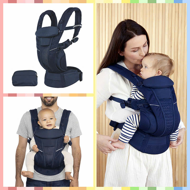 Địu em bé trợ lực địu em bé 4 tư thế Omni Breeze Baby Carrier