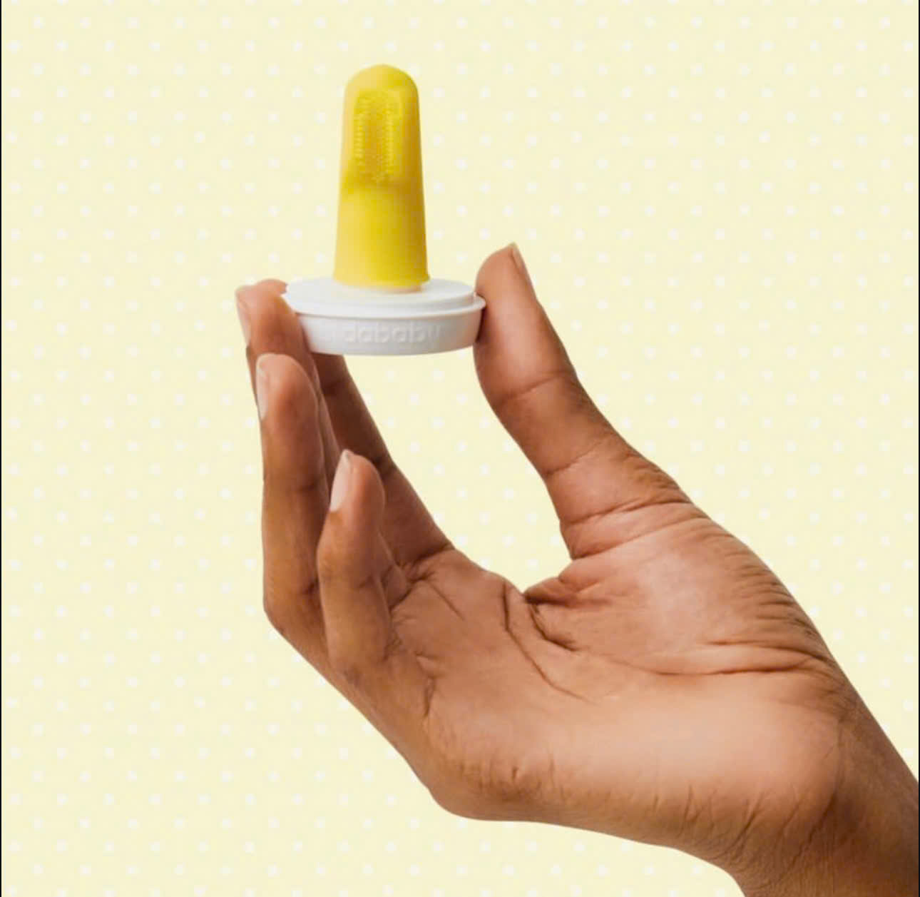 Bàn chải silicone xỏ ngón Frida Baby