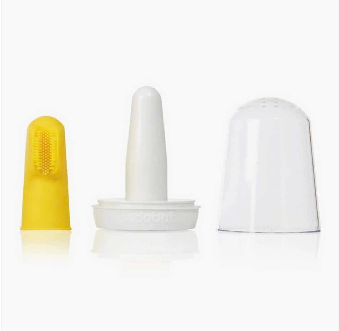 Bàn chải silicone xỏ ngón Frida Baby