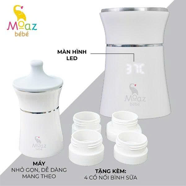 Máy hâm sữa di động không dây Moaz BéBé MB–041