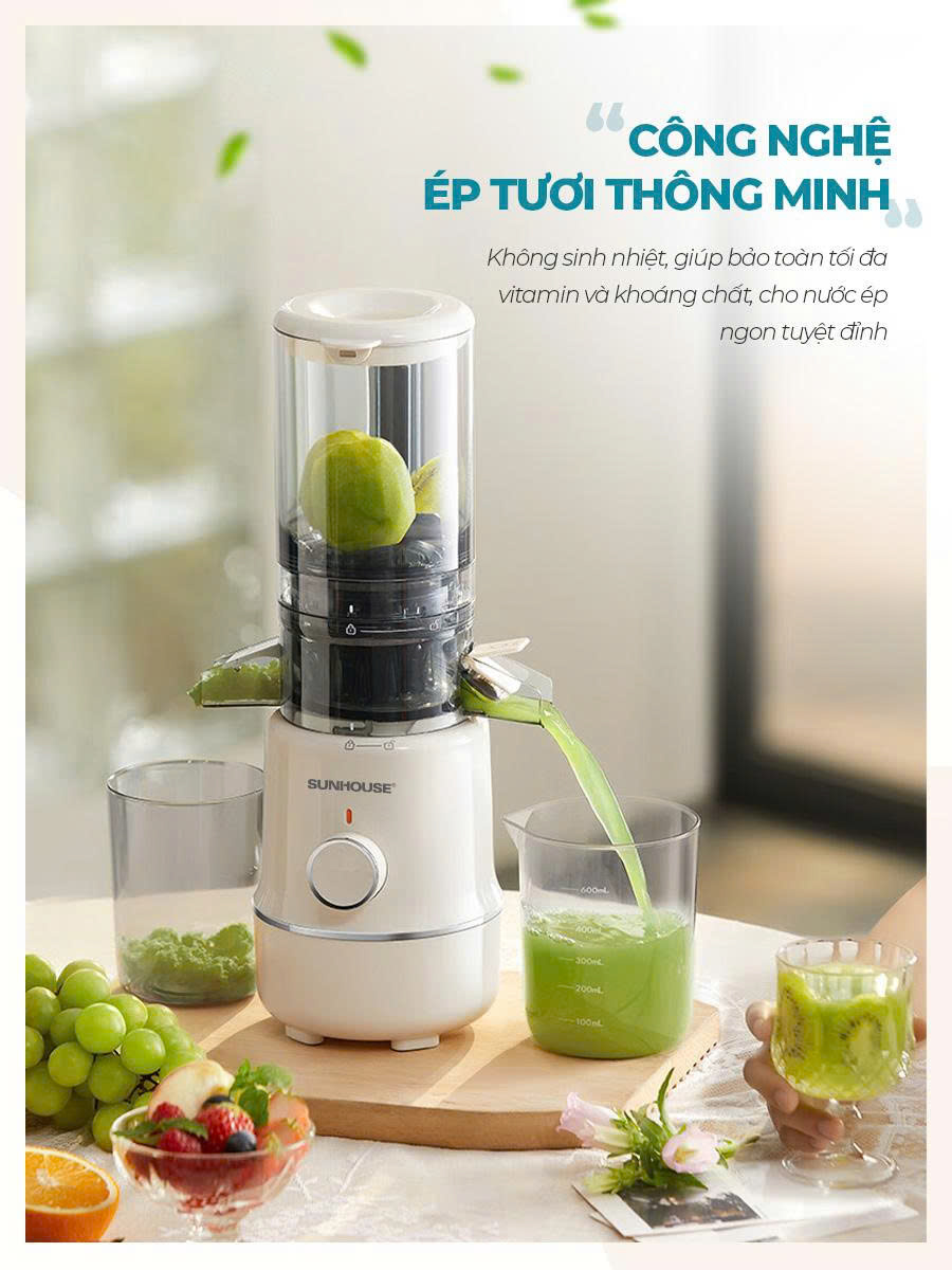 MÁY ÉP CHẬM SUNHOUSE SHD5515